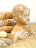 French plaster bust