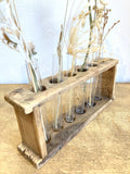 Rustic test tube vase