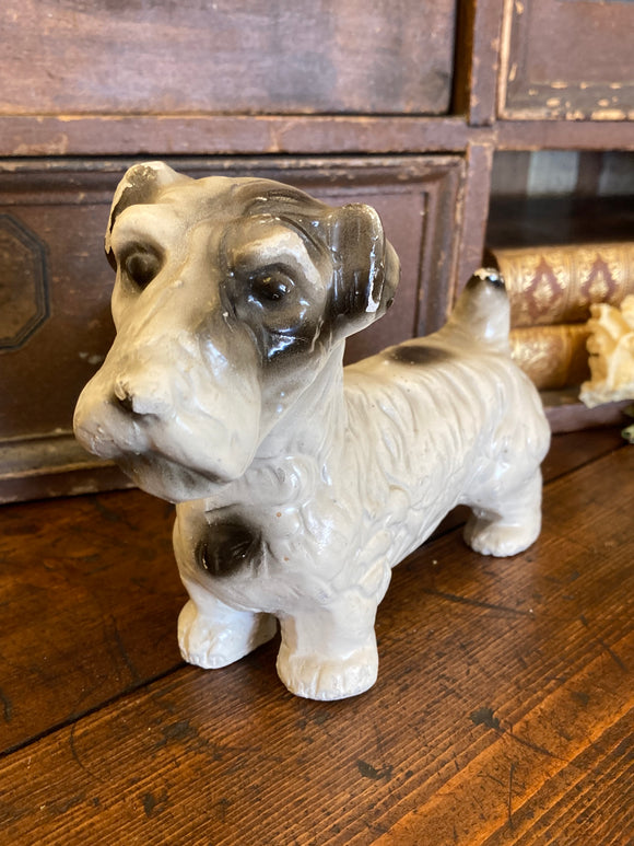 Early 1900's ceramic Scottish Terrier