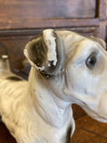 Early 1900's ceramic Sealeyham Terrier