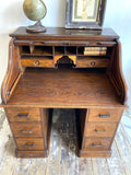 Vintage roll top desk
