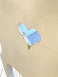 Heart cut out French chevet
