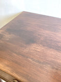 Regency mahogany writing table