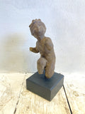 C19th metal figure