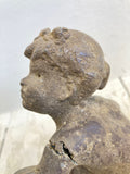C19th metal figure