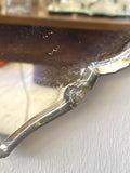 French 1920's etched mirror