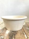 Large Victorian stoneware 'K' for Kitchen Bowl