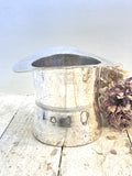 Vintage silver plated top hat champagne bucket