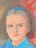 Portrait of a girl c.1959 by Cordelia Oliver