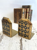 Vintage Florentine book ends