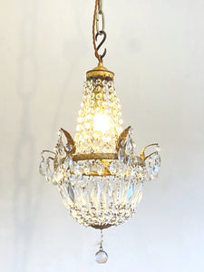 Pretty little empire shaped chandelier