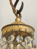 Pretty little empire shaped chandelier