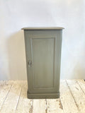 Painted Victorian pine cabinet