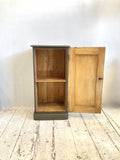 Painted Victorian pine cabinet