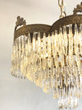 Antique flower waterfall chandelier