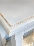 Painted French console table