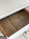 Painted French console table