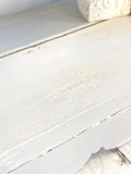 Painted French console table