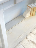 Painted French console table
