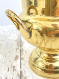 Vintage brass champagne bucket
