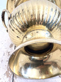 Vintage brass champagne bucket