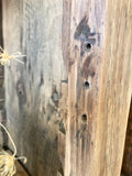 Rustic oak bookcase