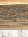 Rustic oak bookcase