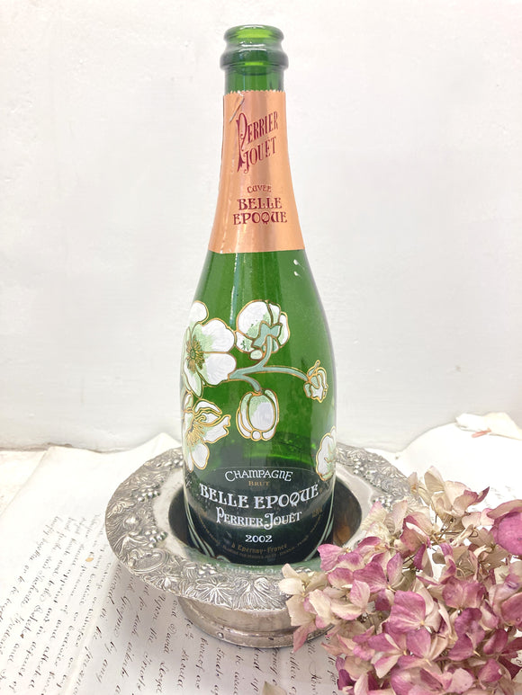 Vintage silver plated magnum or decanter bottle coaster
