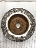Vintage silver plated magnum or decanter bottle coaster