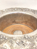 Vintage silver plated magnum or decanter bottle coaster