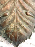 Victorian J&E Ratcliffe grape letter clip
