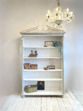 Antique painted bookcase