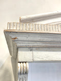 Antique painted bookcase