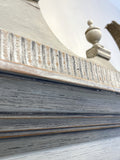Antique painted bookcase