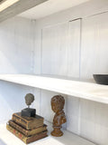 Antique painted bookcase