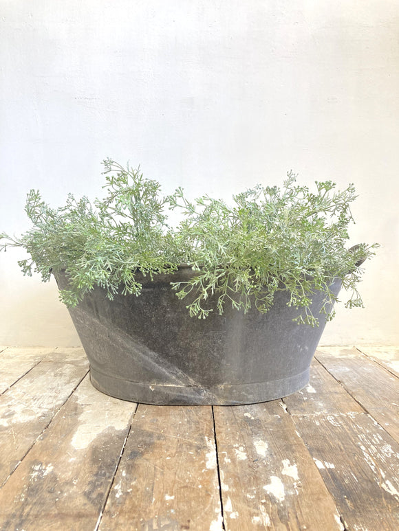 Galvanised tub