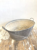 Galvanised tub