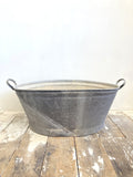 Galvanised tub
