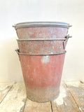 Antique fire buckets