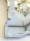 Beautifully bevelled landscape mirror