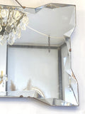 Beautifully bevelled landscape mirror
