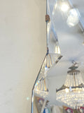 Beautifully bevelled landscape mirror