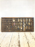 Antique printers tray