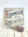 Old French hand painted sign