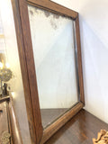 Small antique foxed mirror B
