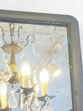 Heavily foxed Victorian mirror