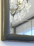Heavily foxed Victorian mirror