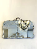 Art Deco mirror with reverse ground decoration