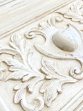 Pair of antique carved panels