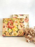 Vintage French fabric chocolate boxes